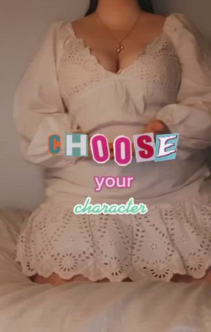Choose Your Character: Which Slut Will Be Yours ?