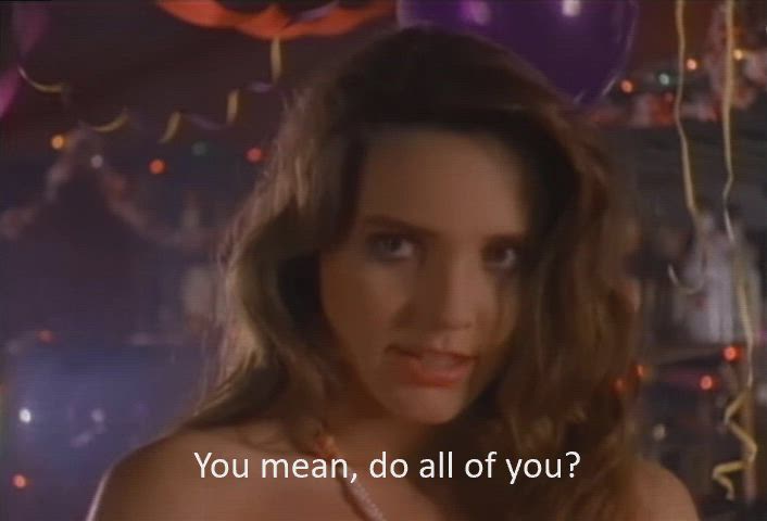 Tracy Winn Agrees To Bang Two Bachelors In Anything That Moves (1992)