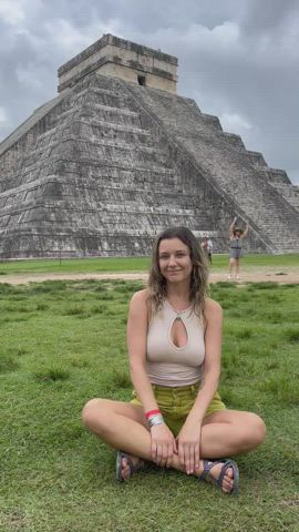Showing Off My Titties In Mexico