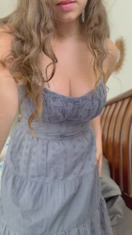 Would You Mind If I Just Take This Dress Off Excuse My Bouncy Boobs ;)