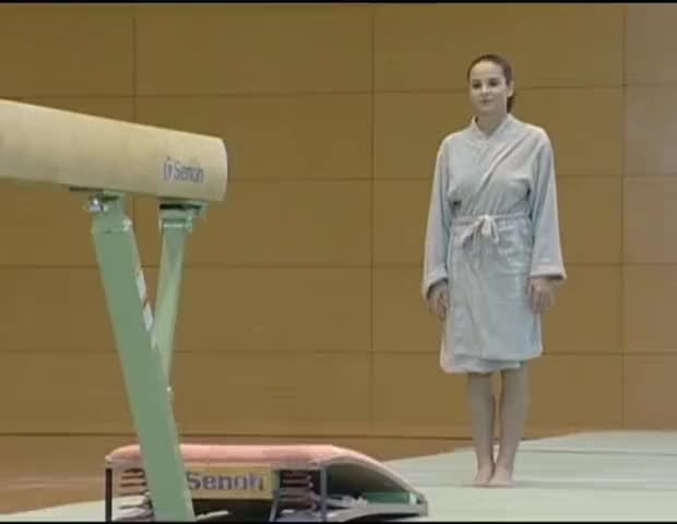 Corina Ungureanu Topless Gymnastics 2002