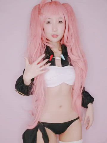 Milim Cosplay With Ecchi Pose At The End [OC]