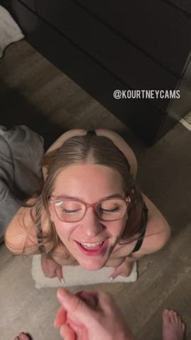 Do You Like How I Keep Eye Contact While I Get Covered In Cum? ?