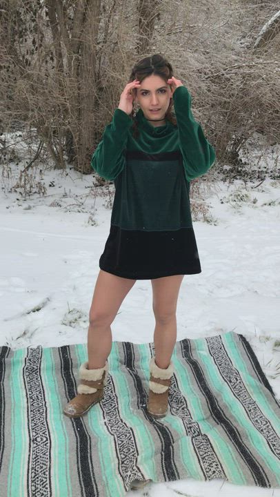 Flashing In The Snow