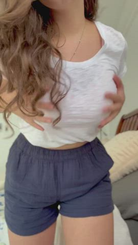 Can I Be Your Funsized All-natural Big Titty Snack?(19f)