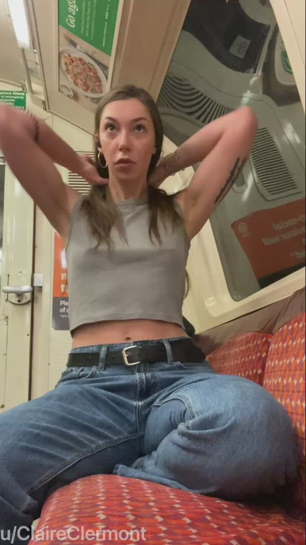 Titties Out On The Subway