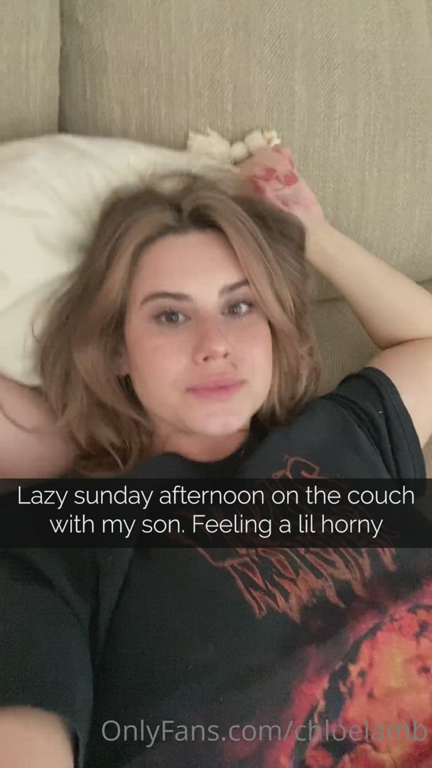 Sunday Afternoon Mom Son Couch Sex
