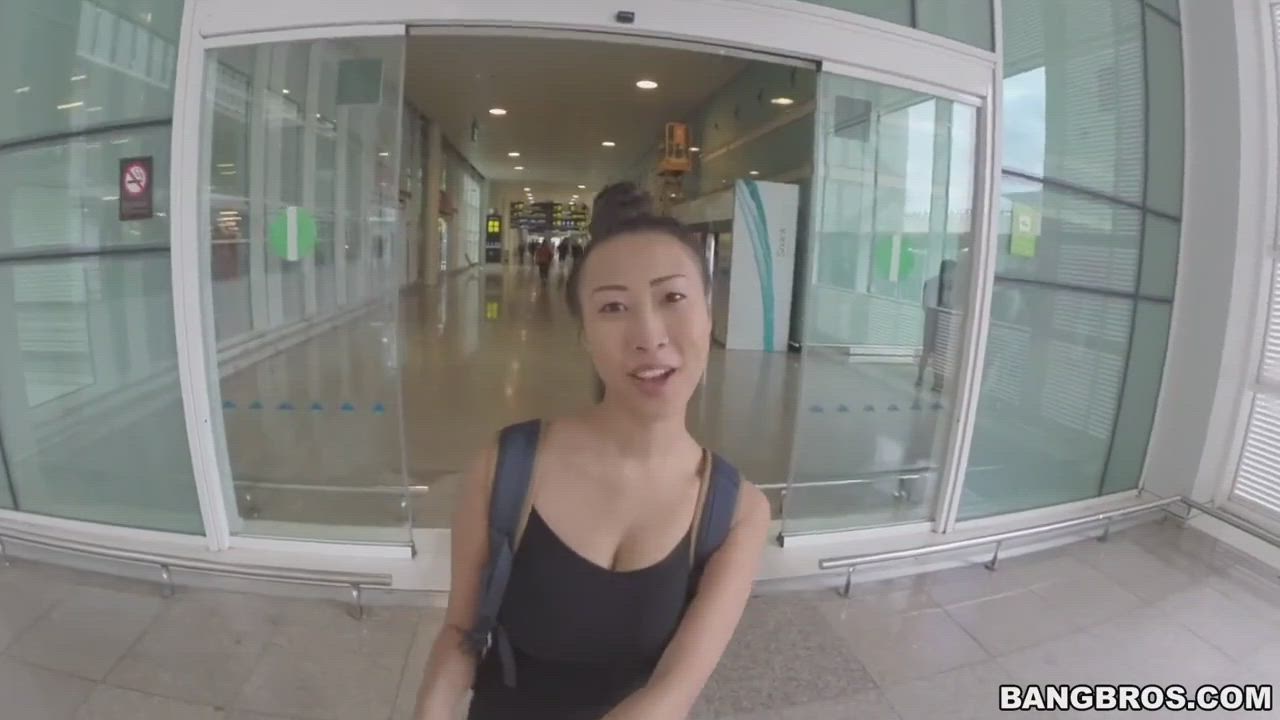 [/r/porninfifteenseconds] Sharon Lee – Big Tit Asian Chick Fucked In Public