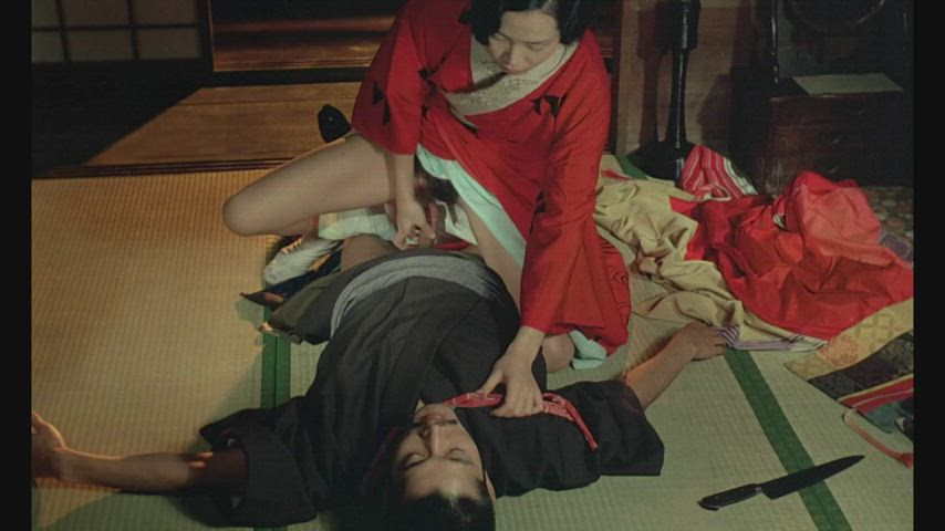 Eiko Matsuda Rides The Main Actor In ‘In The Realm Of The Senses’ (‘Ai No Korîda’ 1976)