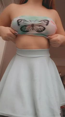 Been Dropping My Natural Tits Daily For A While Now Which Do You Like Best? [drop]