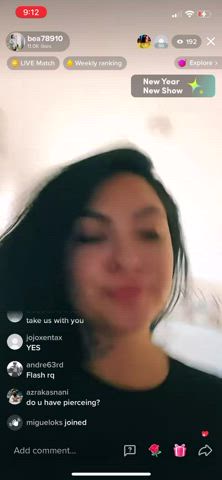How Did She Forget That She Was Live ?