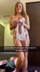 [M/S] Mom Likes The New Lingerie I Bought Her