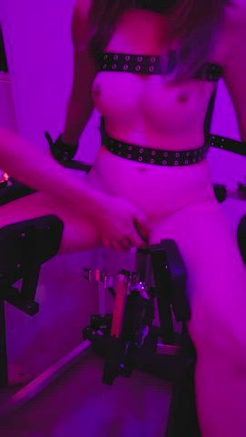 Restrained In Gynae Chair And Impaled On A Fucking Machine Till Orgasm?
