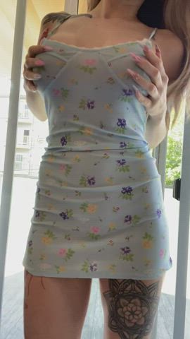 Suprise Under My New Summer Dress