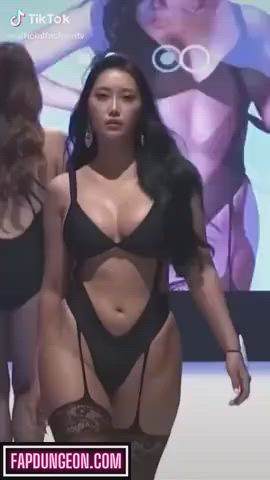 Busty Asian Model