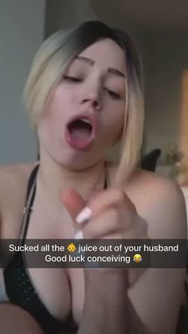 You Were Trying To Conceive But His Slut Ex-GF Had Other Plans For His Cum
