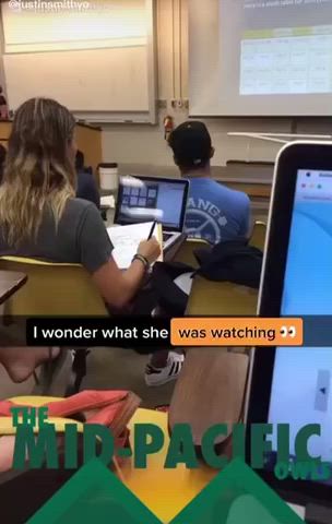 White Girl Caught Looking At BBC Porn