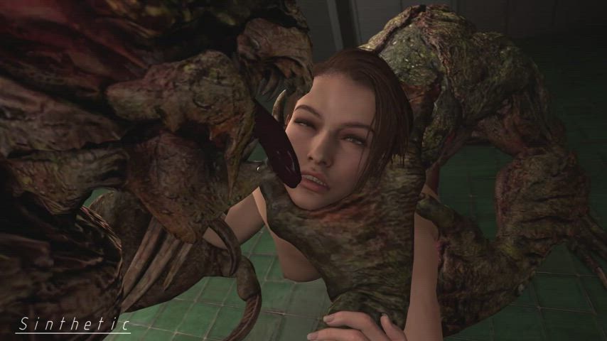 Jill Valentine Fucked By Monsters (Sinthetic) [Resident Evil]