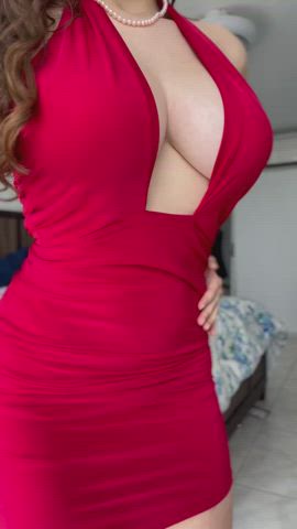 My New Dress Can Barely Hold Them In (19f) [reveal]
