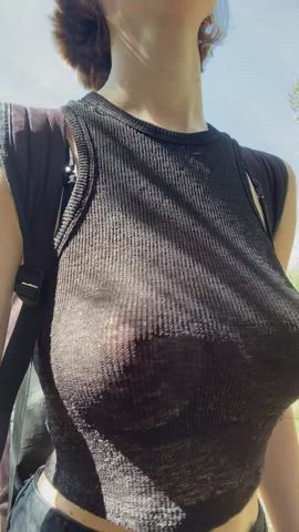 You Think This Top Is Too See-through For Hiking? [f]